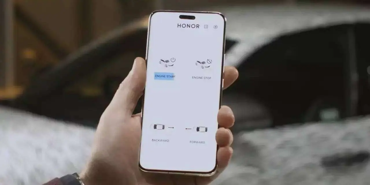 Новая ИИ-технология от Honor позволяет удаленно управлять автомобилем